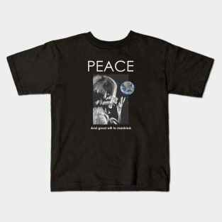 Peace to the World and Mankind Baby Kids T-Shirt